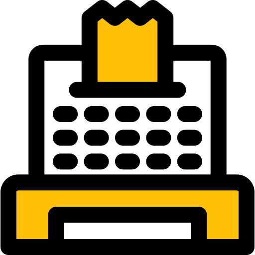 Cashier machine free icon