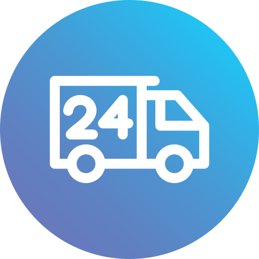 Fast delivery free icon