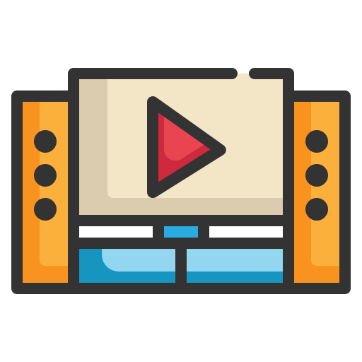 영화 무료 아이콘