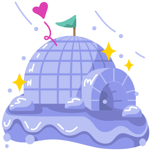 iglu kostenlos Sticker