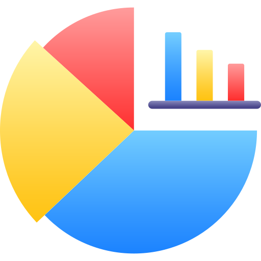 gráfico circular icono gratis