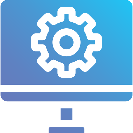 Settings Generic Flat Gradient icon