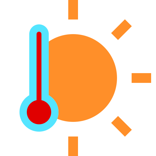 Hot weather Generic Flat icon