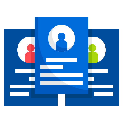 candidato icono gratis