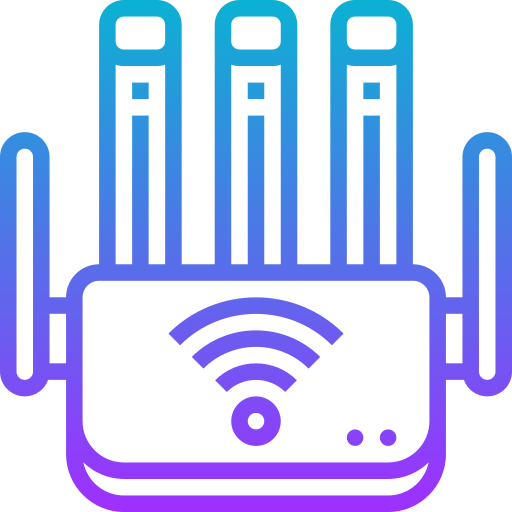 router inalámbrico icono gratis