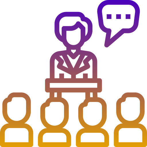 discours Icône gratuit