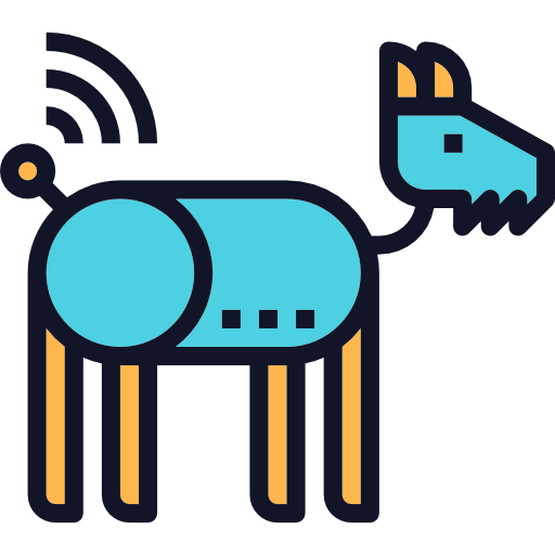 perro icono gratis