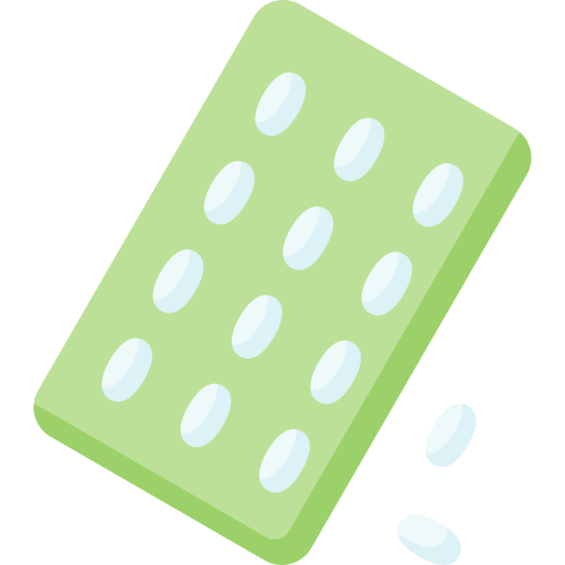 Medication free icon Medication free icon