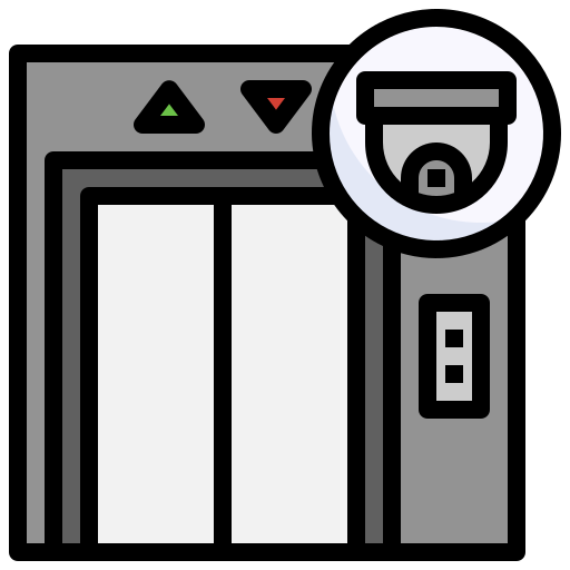 circuito cerrado de televisión icono gratis