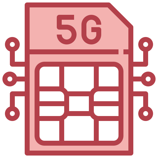 Sim 카드 무료 과학 기술개 아이콘 5854