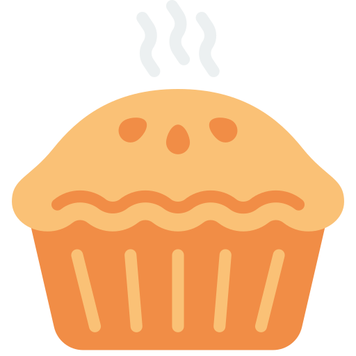 Pie Basic Miscellany Flat icon