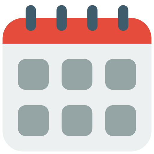 Calendar Basic Miscellany Flat icon