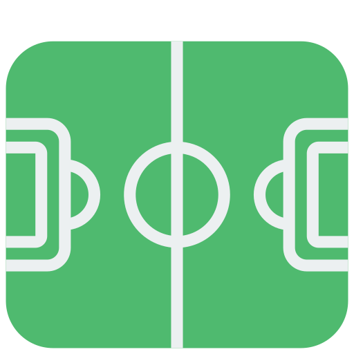 partido de fútbol icono gratis