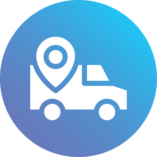 camion de livraison Icône gratuit