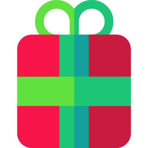 caja de regalo icono gratis