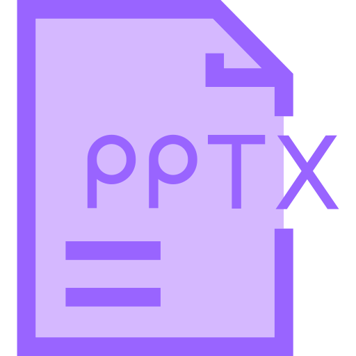 pptx icono gratis