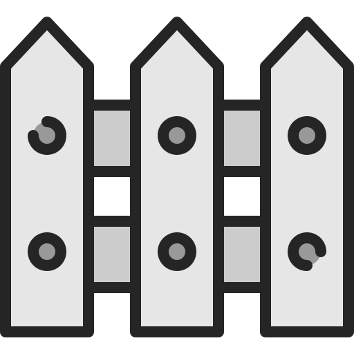 Fence free icon Fence free icon
