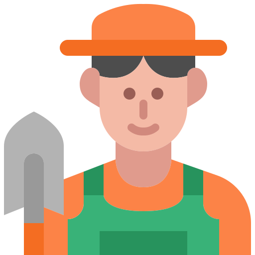 jardinero icono gratis