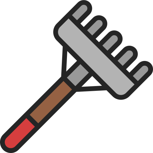 Rake Generic Outline Color icon