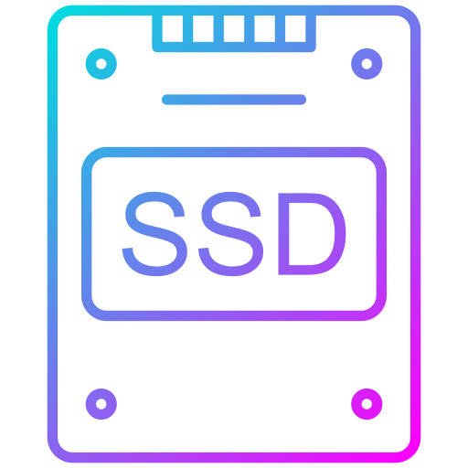 unidad de estado sólido icono gratis