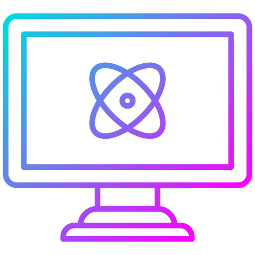 computación cuántica icono gratis