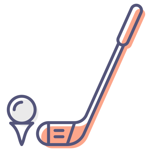 Golf stick Generic Color Omission icon