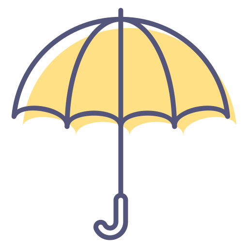 Umbrella Generic Color Omission icon