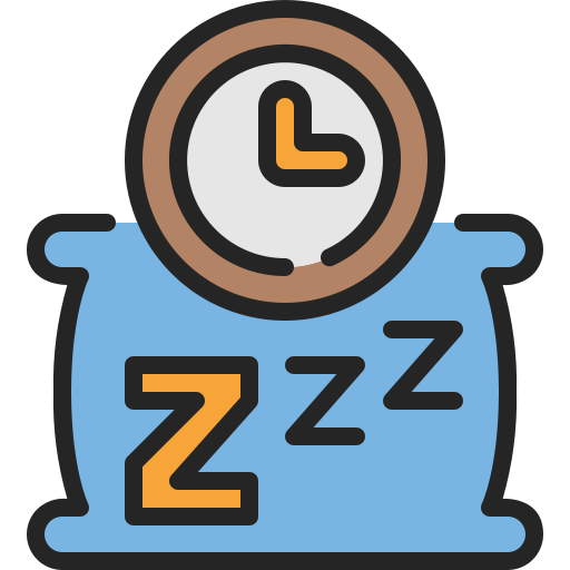 dormido icono gratis