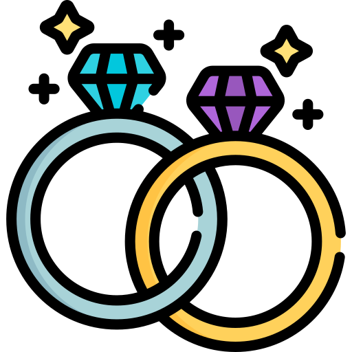 Rings Special Lineal color icon