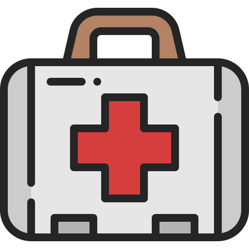 First aid kit Generic Outline Color icon