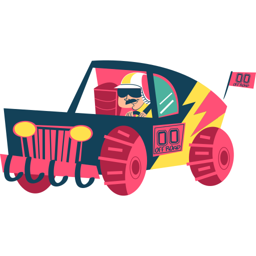 4x4 free sticker
