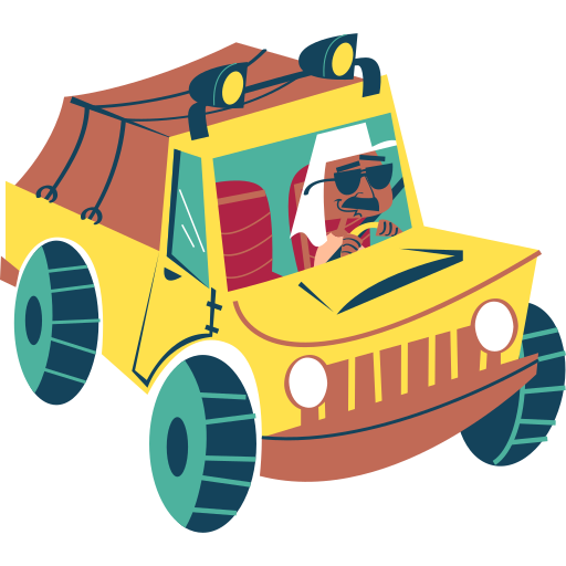 4x4 gratuit sticker