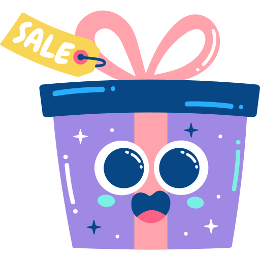 einkaufen kostenlos Sticker