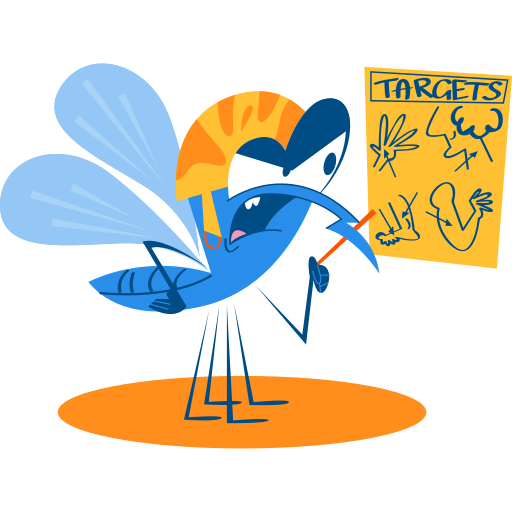Mosquito free sticker Mosquito free sticker