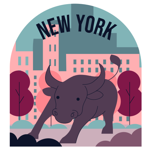 nueva york gratis sticker