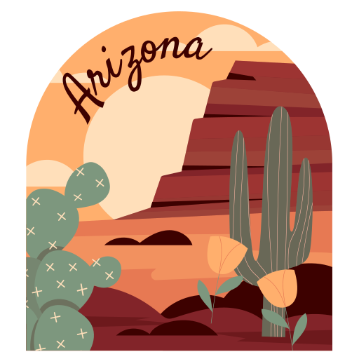 Arizona free sticker Arizona free sticker