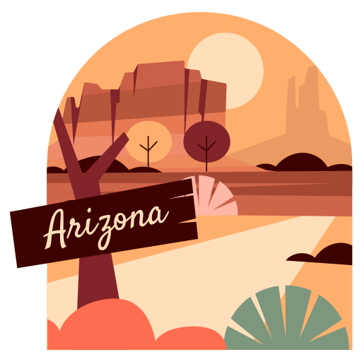 Arizona free sticker Arizona free sticker