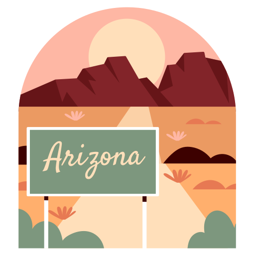 Arizona free sticker Arizona free sticker