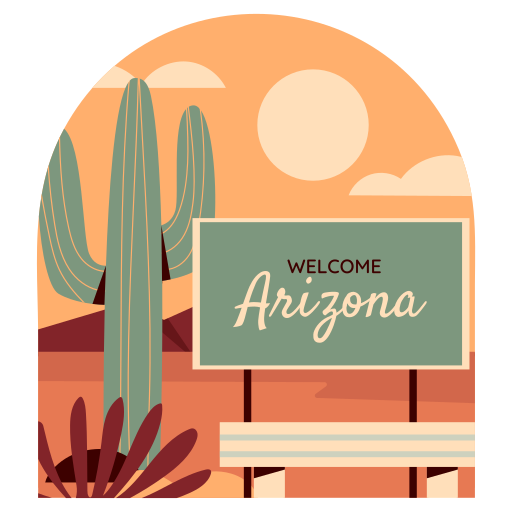 Arizona free sticker Arizona free sticker