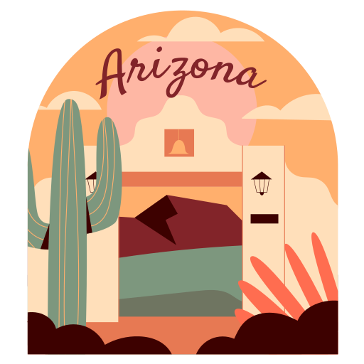 Arizona free sticker Arizona free sticker