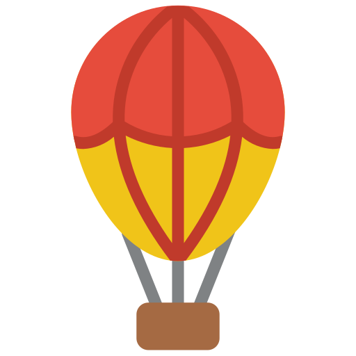 globo aerostático icono gratis