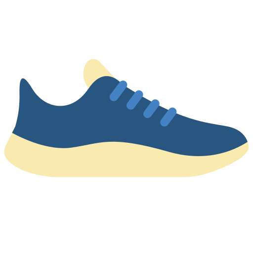 zapatos para correr icono gratis