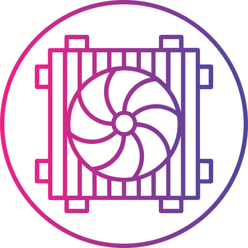 Автомобильный радиатор бесплатно иконка