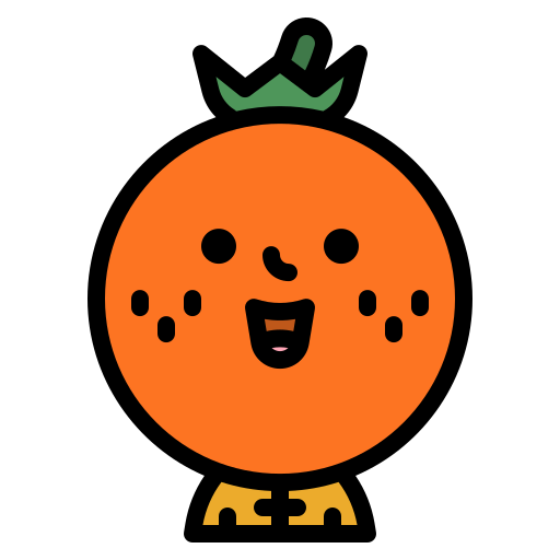 naranja icono gratis