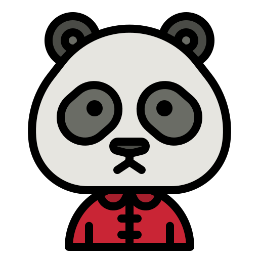 panda grátis ícone