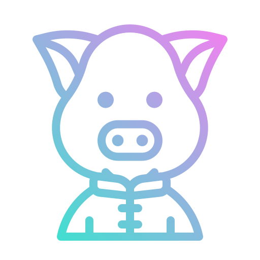 Pig free icon Pig free icon