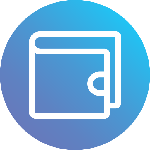 Wallet Generic Flat Gradient icon