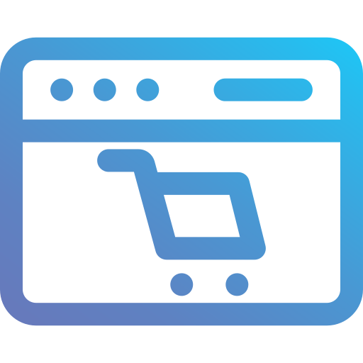 carrinho de compras grátis ícone