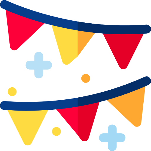 guirlande Icône gratuit guirlande Icône gratuit