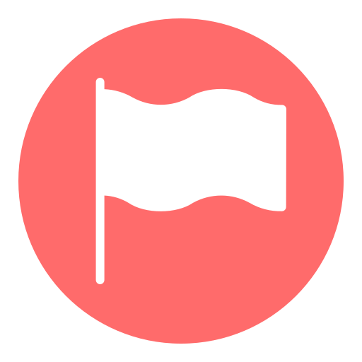 Flag free icon